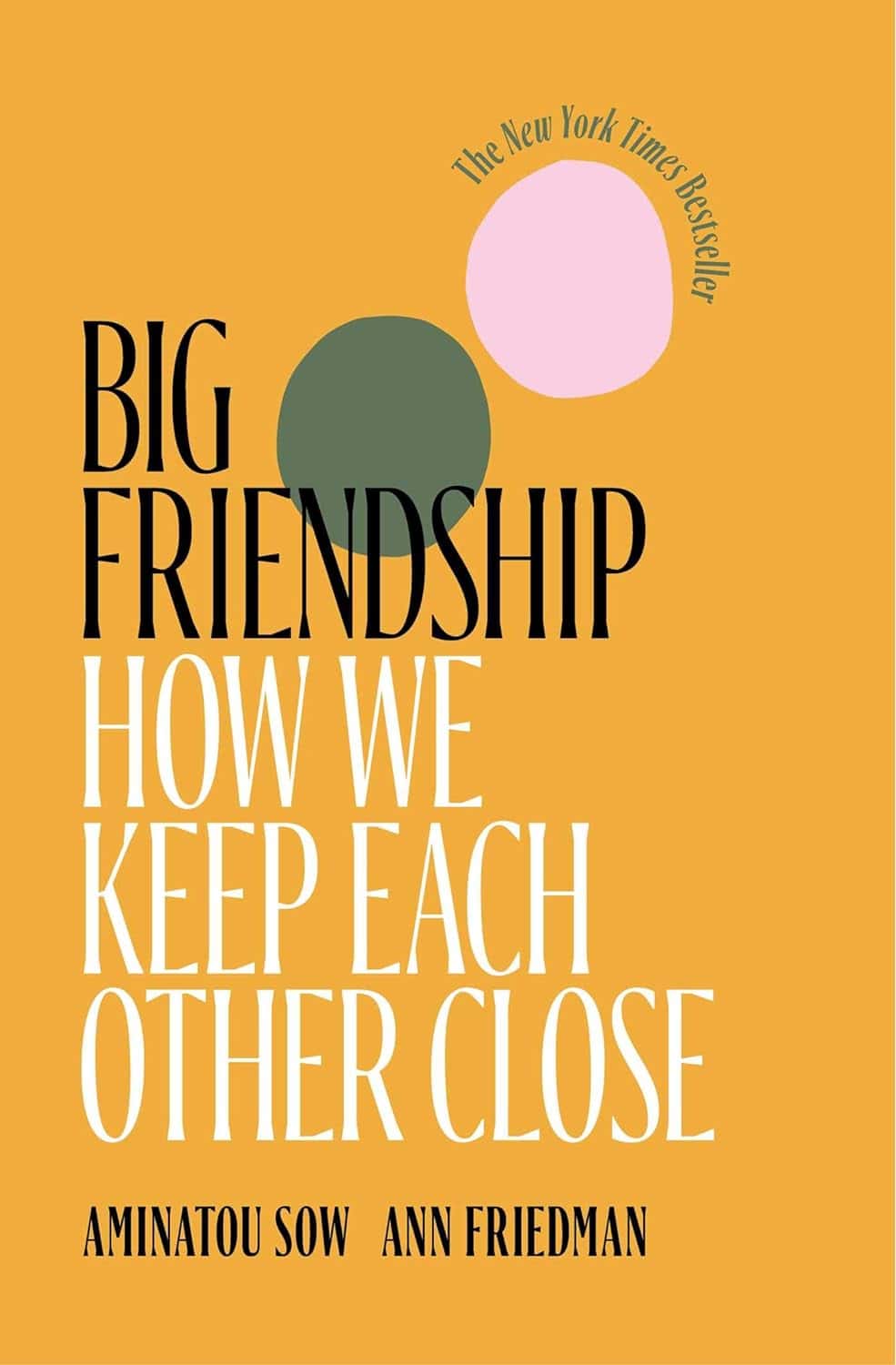 Big Friendship How We Keep Each Other Close by Aminatou Sow and Ann Friedman