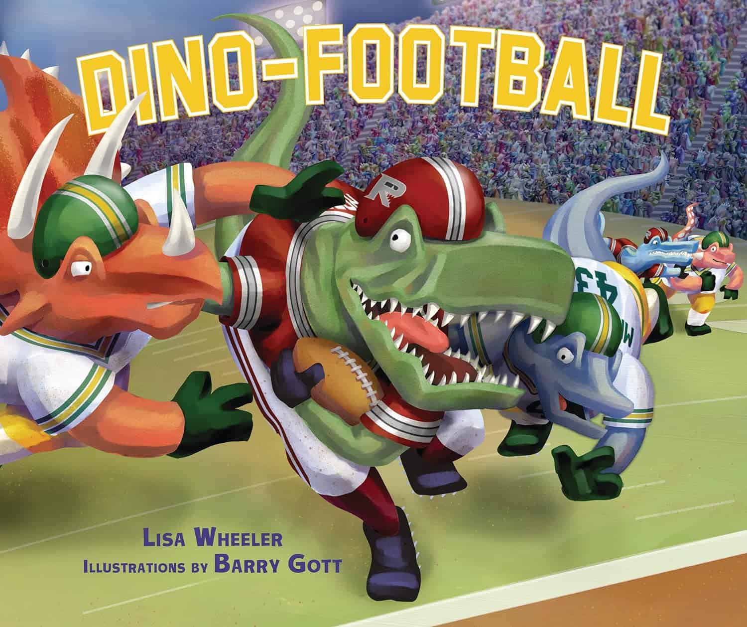 Dino Sports series by Lisa Wheeler (Pre-K-2)