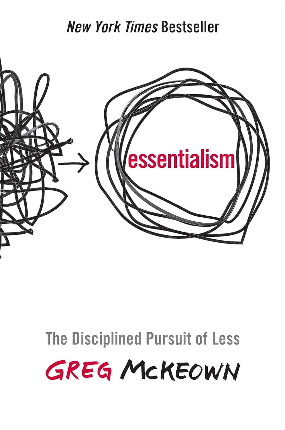 Essentialism The Disciplined Pursuit of Less by Greg McKeown