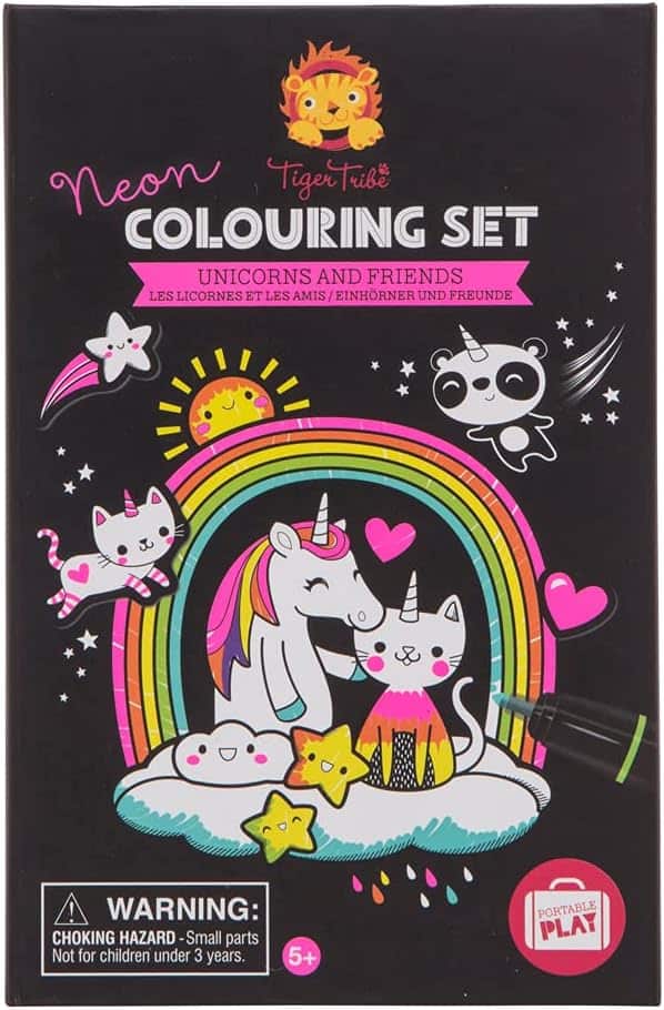 Neon Coloring Kit