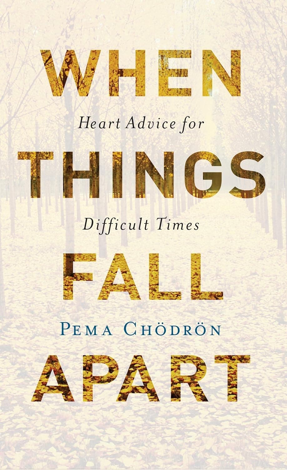 When Things Fall Apart Heart Advice for Difficult Times – Pema Chodron