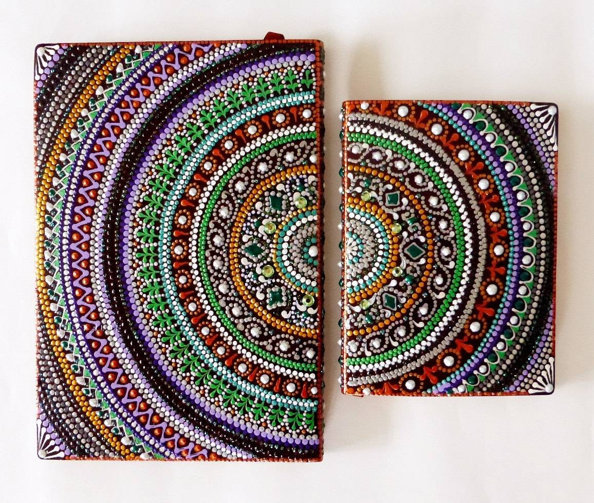 Painted Mandala Journal Set