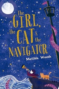 The Girl, the Cat, and the Navigator, written by Matilda Woods, narrated by Stephanie Foxley